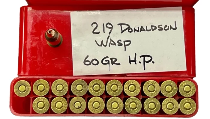 .219 Donaldson Wasp 60gr. HP - 20rds. - ows-ammo