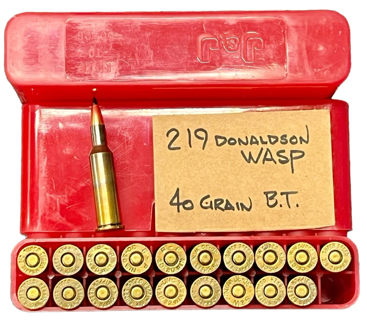 .219 Donaldson Wasp 40gr. BT - 20rds. - ows-ammo