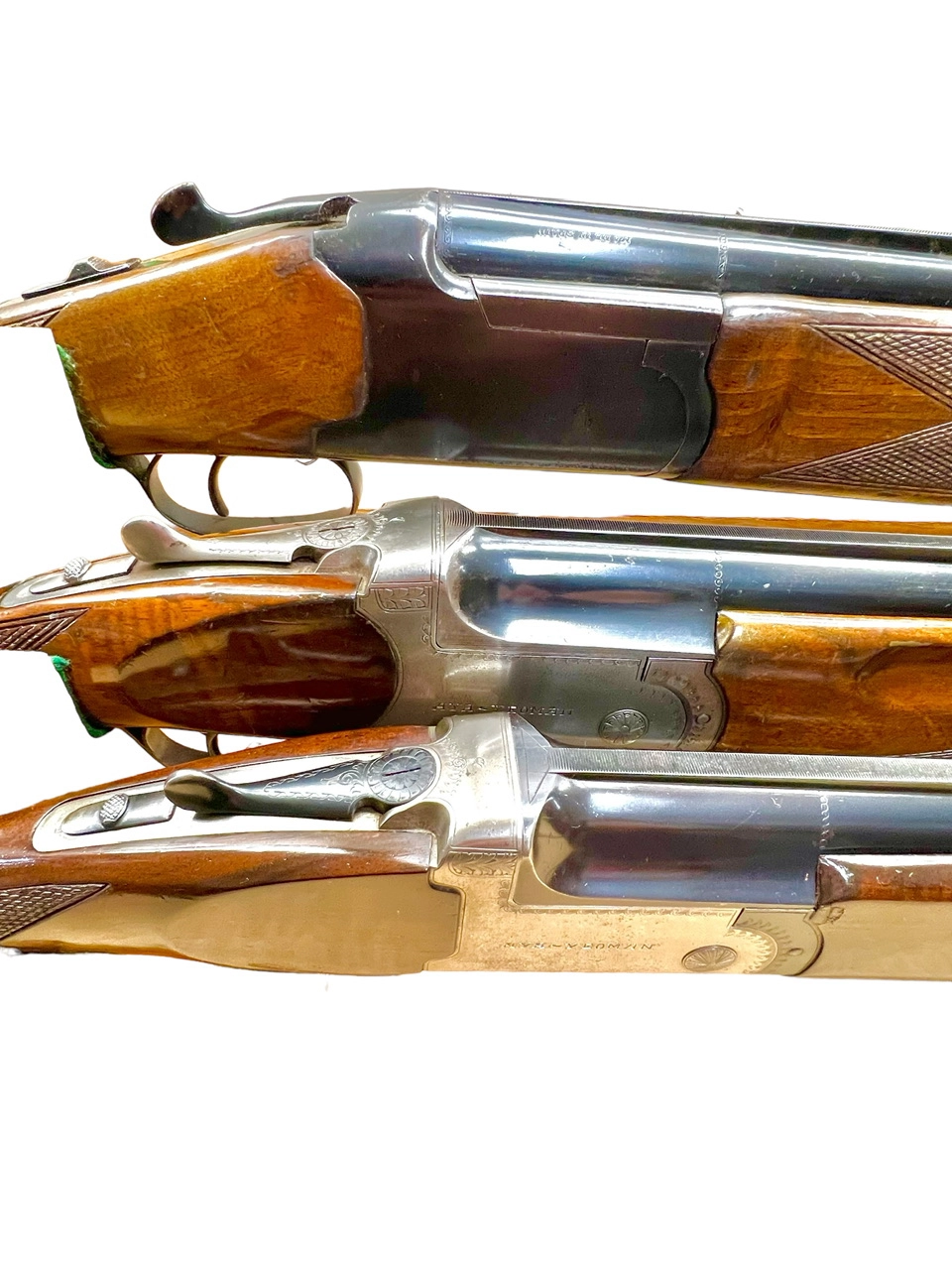 12ga Over/Under shotgun Spanish single trigger G-VG cond. Modified/IC - Image 3