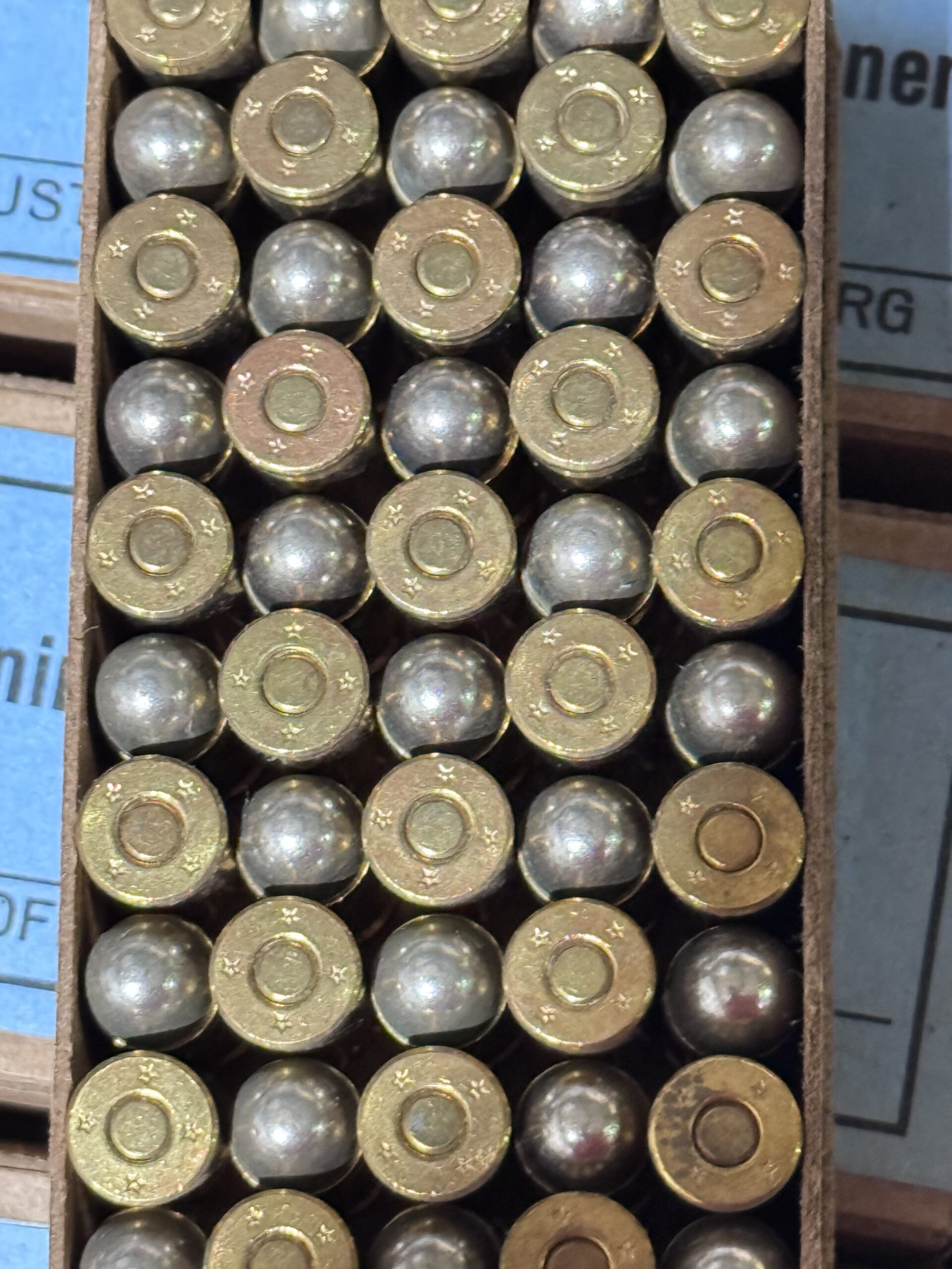 9mm Browning (9mm Long) vintage ammo Hirtenberg - Image 3