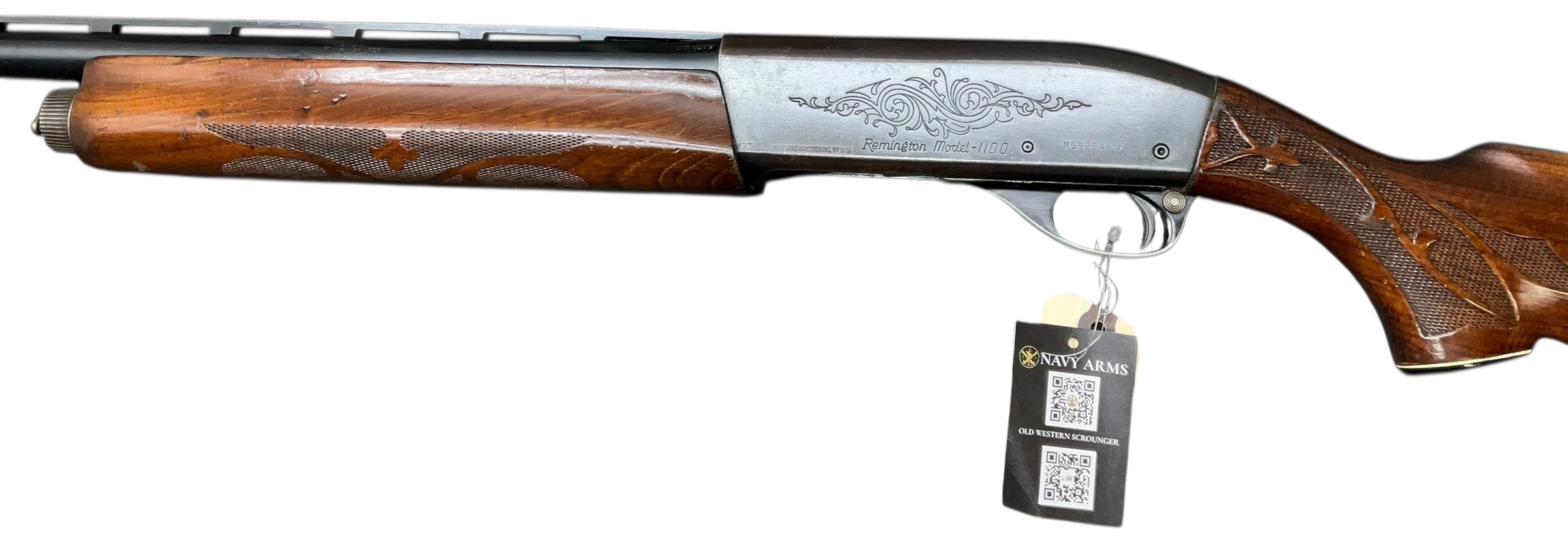 Remington 1100 Semi Auto Shotgun 12GA SN:M592546V - Image 11