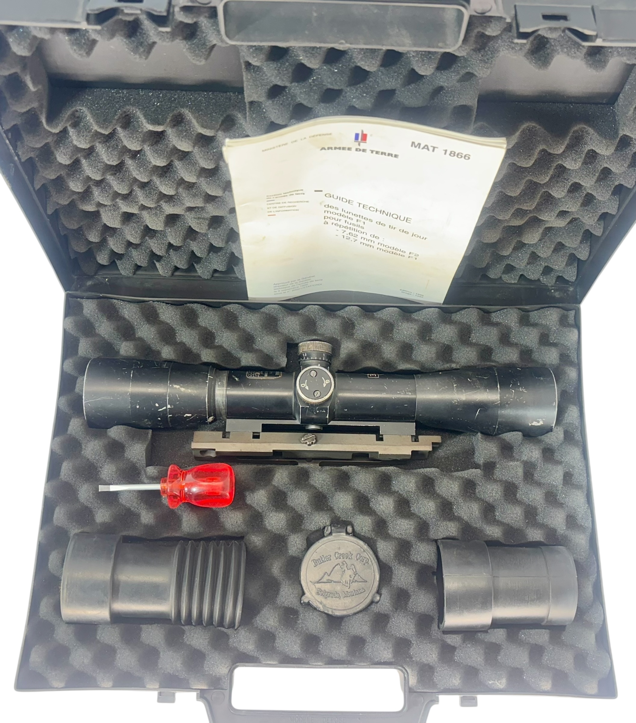 FRF2 Sniper Rifle Scope Scrome J8 A grade W/Accs SN:02881