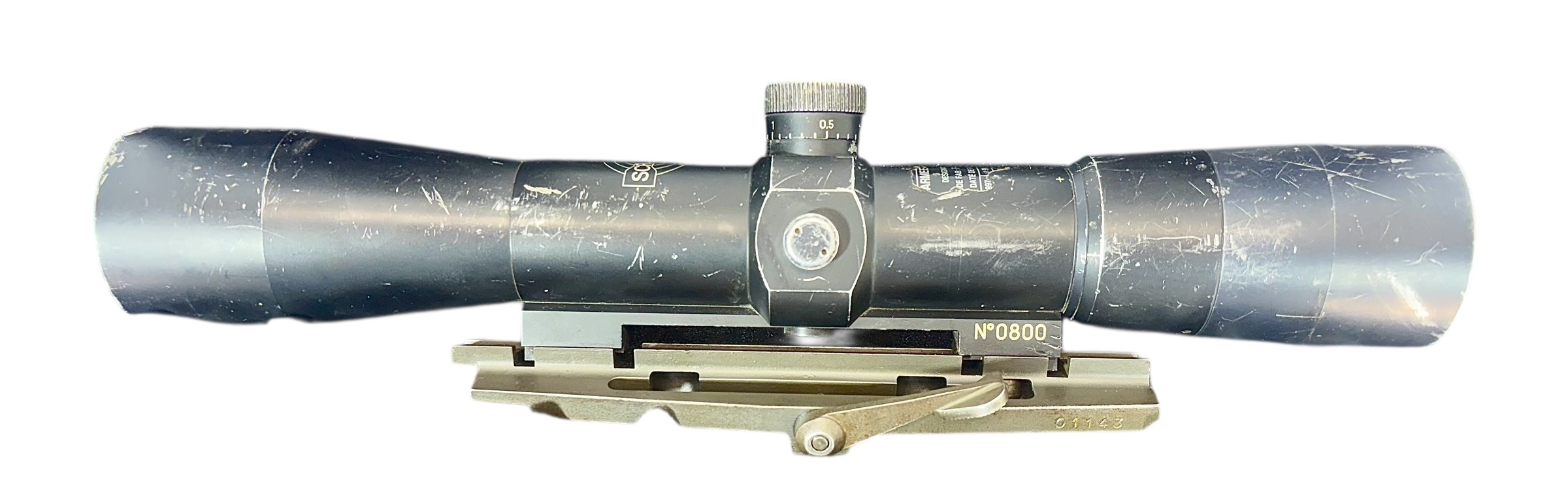 FRF2 Sniper Rifle Scope Scrome J8 A grade W/Accs SN:01143 - Image 9