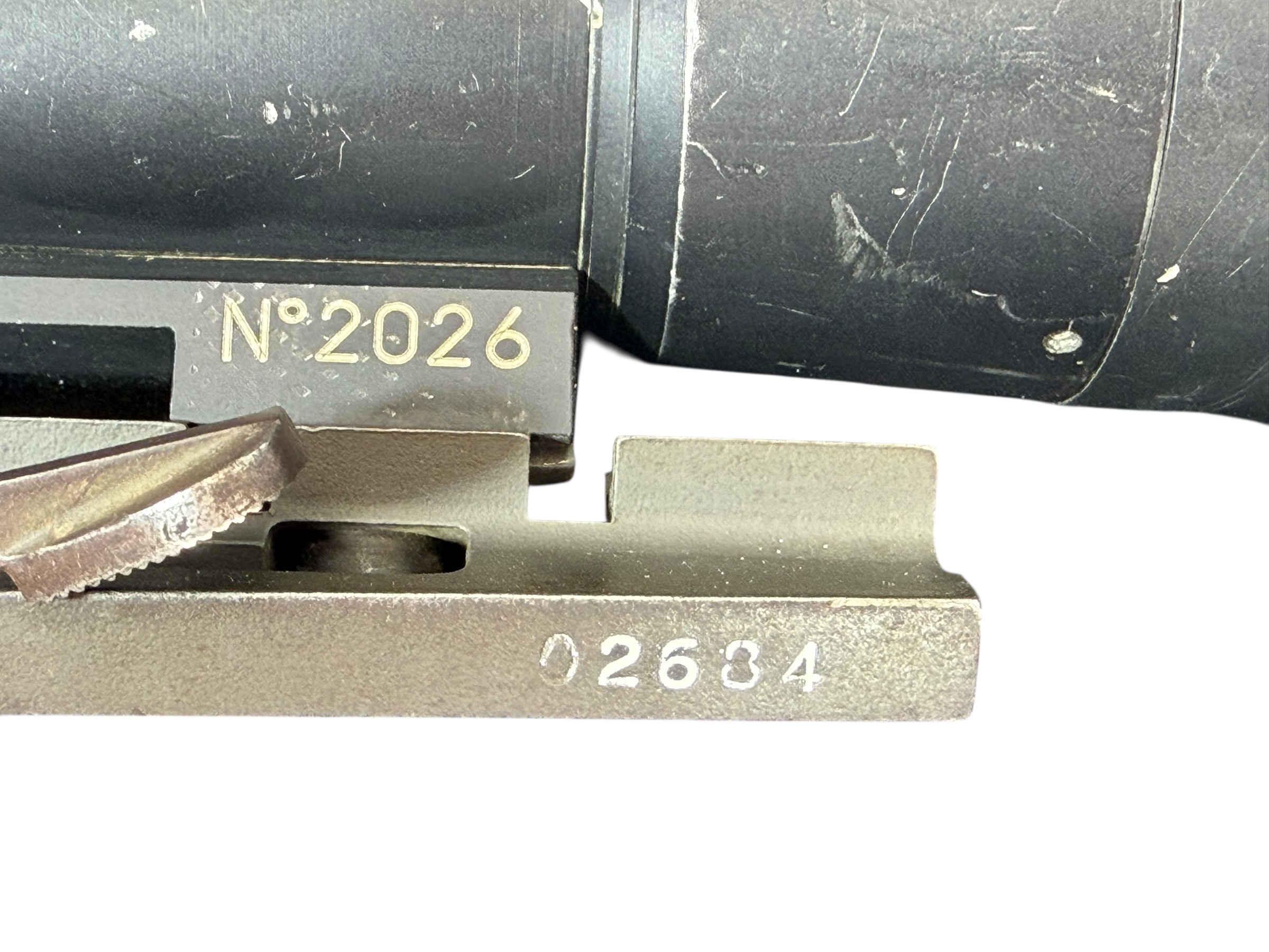 FRF2 Sniper Rifle Scope Scrome J8 A grade W/Accs SN:02684 - Image 7