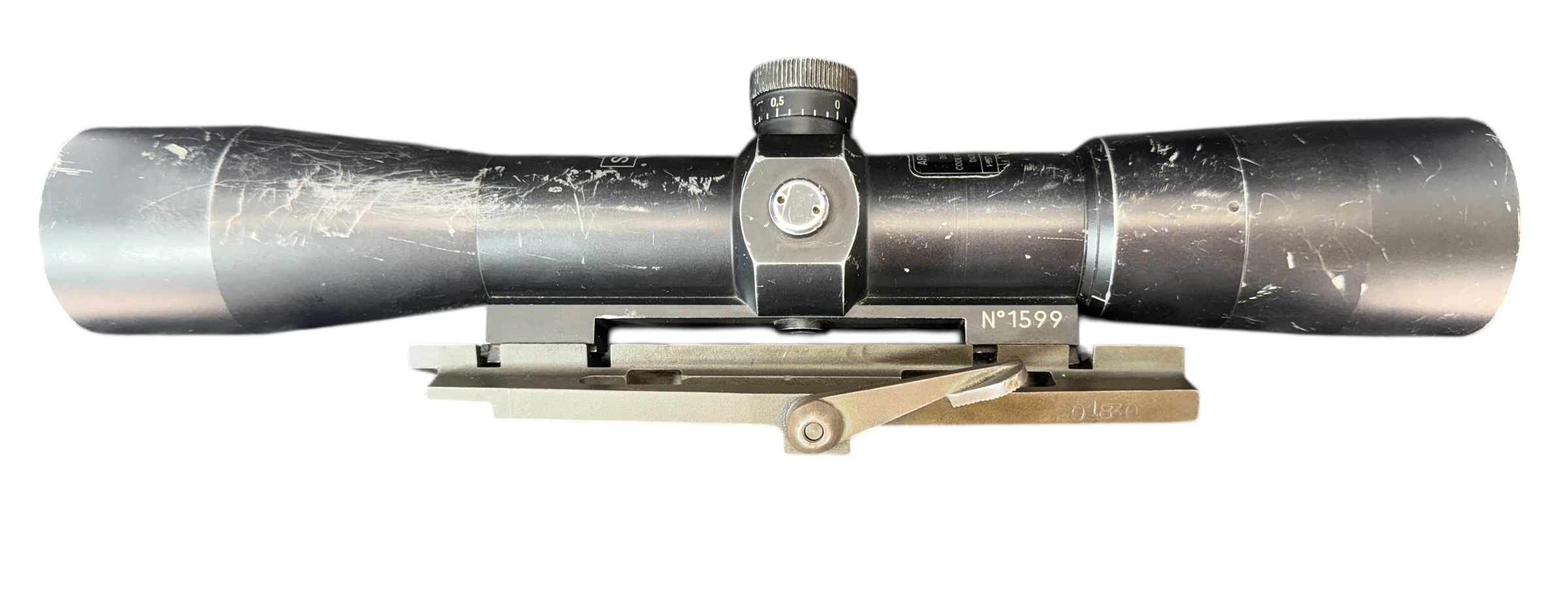 FRF2 Sniper Rifle Scope Scrome J8 A grade W/Accs SN:01830 - Image 7