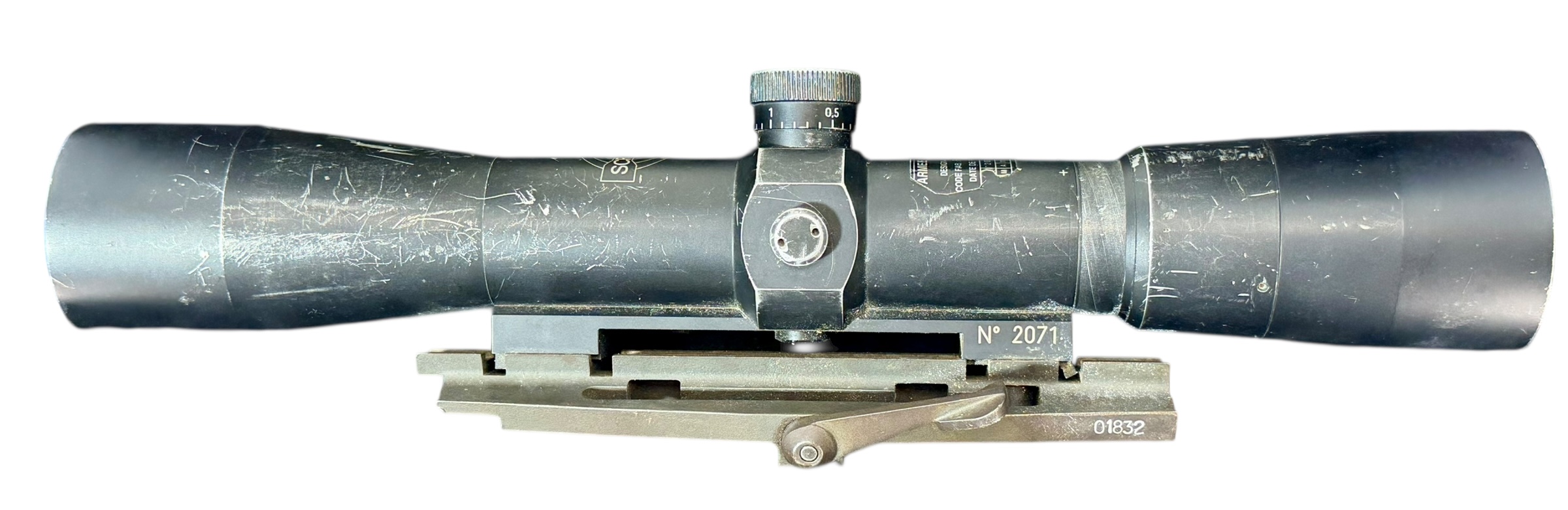 FRF2 Sniper Rifle Scope Scrome J8 A grade W/Accs SN:01832 - Image 8