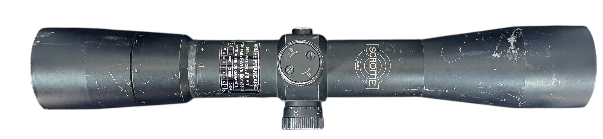 FRF2 Sniper Rifle Scope Scrome J8 A grade W/Accs SN:01367 - Image 9