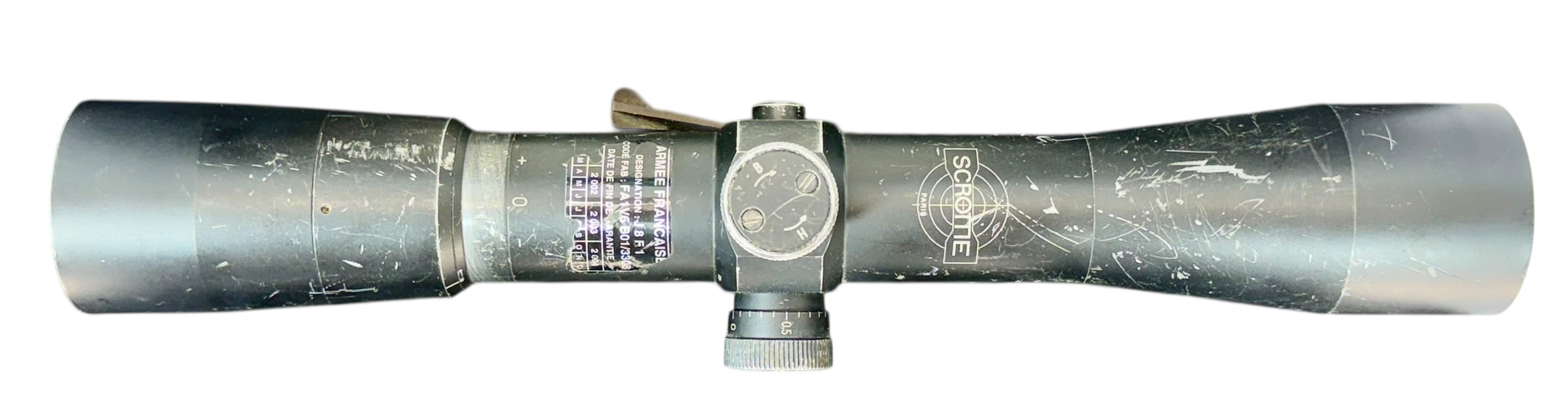 FRF2 Sniper Rifle Scope Scrome J8 A grade W/Accs SN:01832 - Image 9