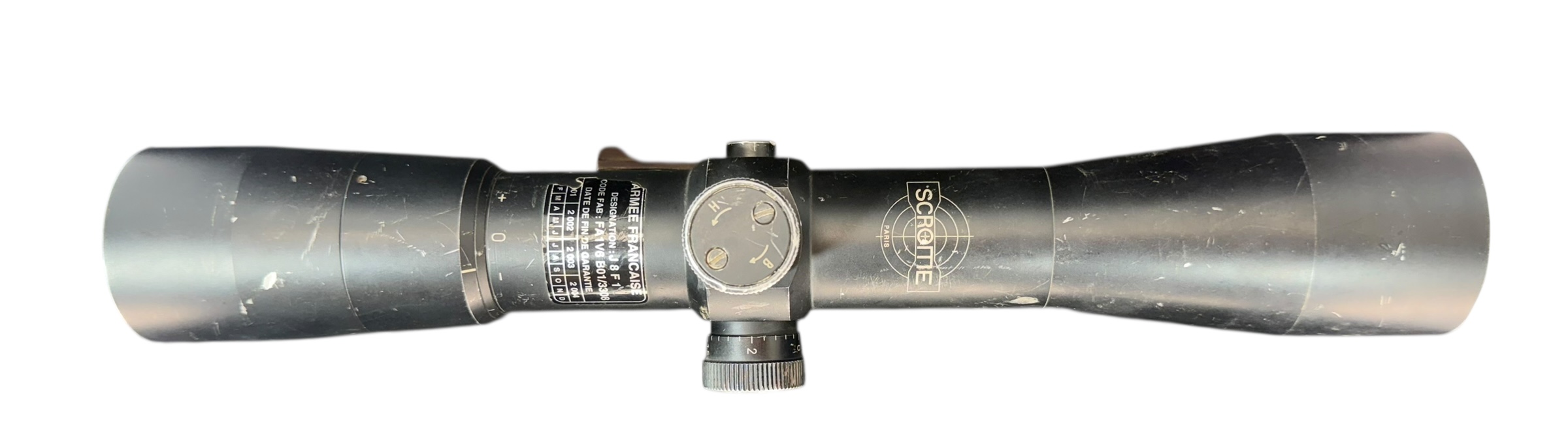 FRF2 Sniper Rifle Scope Scrome J8 A grade W/Accs SN:02684 - Image 9
