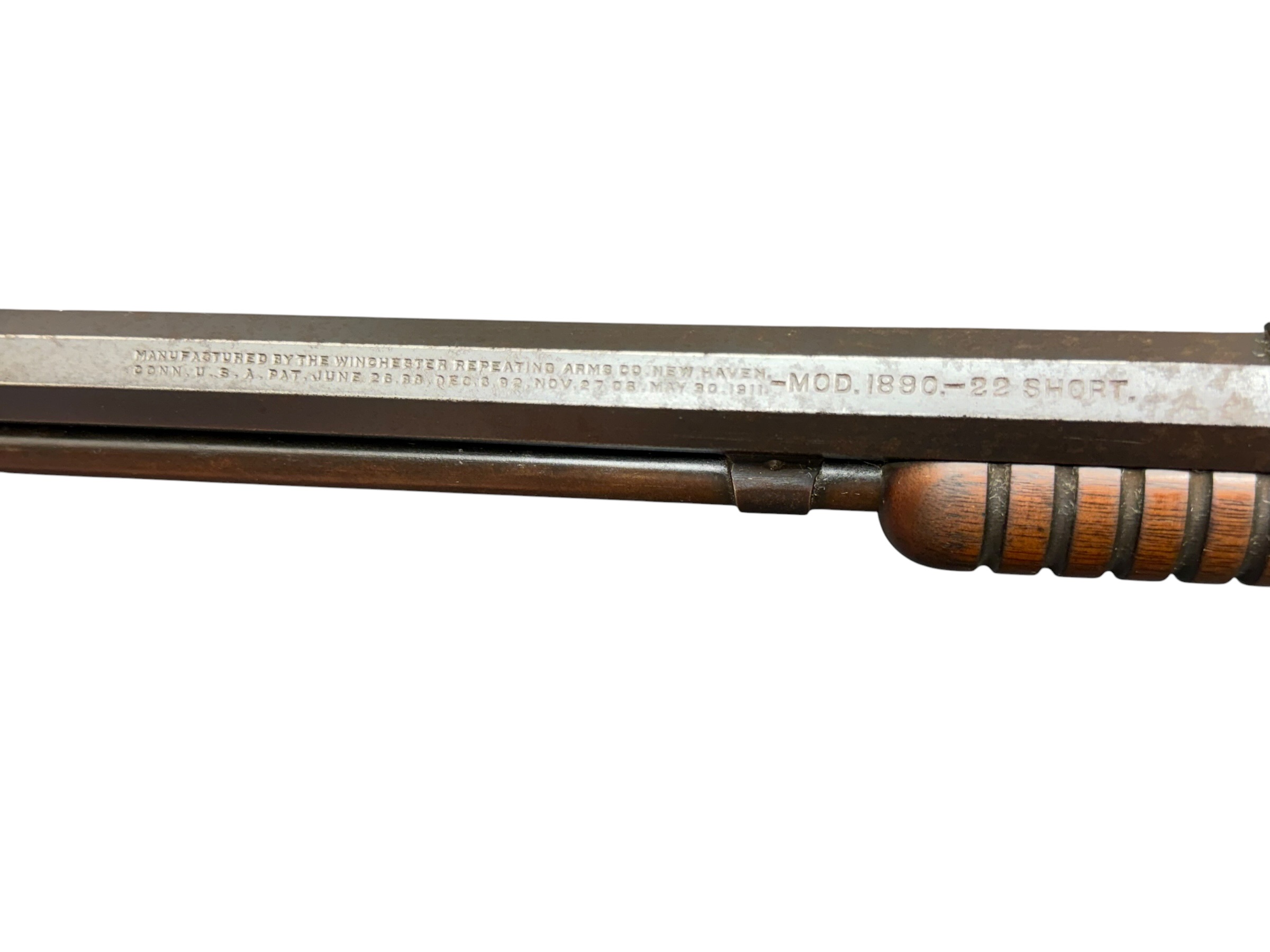 Winchester 1890 Pump Action .22 Short SN:G24866A - Image 8